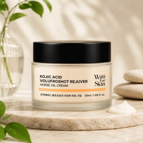 Wati For Skin Kojic Acid Volufroshot Rejuver Horse Oil Cream - 50ml